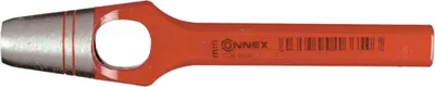 Produktbild von Connex Henkel-Locheisen 4 mm Chrom-Vanadium rot lackiert