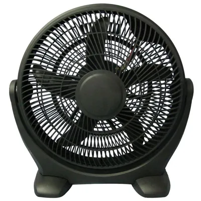 Produktbild von TOO FANF-45-101-B, 70 W, 45 cm, 3 Geschwindigkeitsstufen, schwenkbarer Kopf, Kunststoff, schwarz, Standventilator