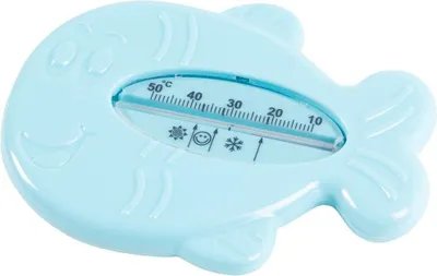 Immagine prodotto di Il termometro da bagno per bambini Poupy Poupy può essere utilizzato e riutilizzato per controllare la corretta temperatura dell'acqua.