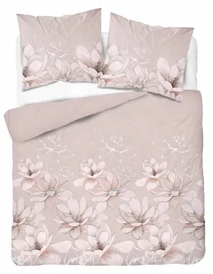 Produktbild von Bettwäsche, Satinbettwäsche, 100 % Baumwolle, hohe Qualität 200x220 5802b Rosa, Blumen