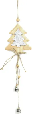 Image de Arbre en argent suspendu avec des cloches