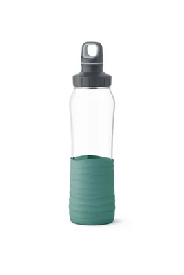 Zdjęcie produktu dla EMSA KW DRINK2GO N31003, 700 ml, Codzienne użytkowanie, Zielony, Przezroczysty, Szkło, Pokrywka zakręcana, Polipropylen (PP)