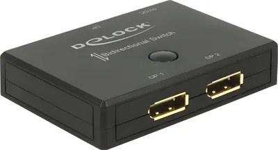 Image de DELOCK Umschalter Displayport 2-1 bidirektional 4K 60Hz