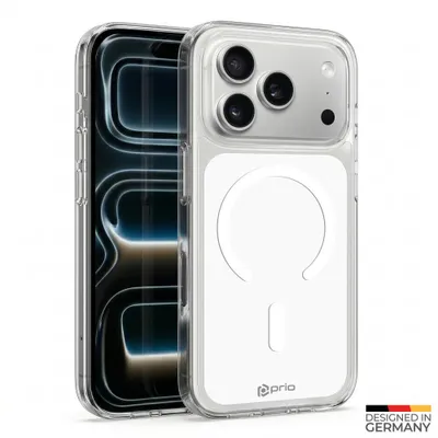 Produktbild von Prio Schutzhülle MAG für iPhone 18 Pro-17 Pro, transparent