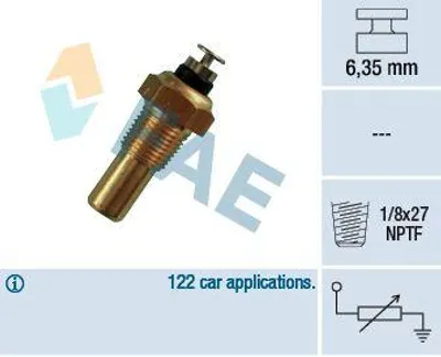 Image de Capteur (température du liquide de refroidissement) FAE 32070