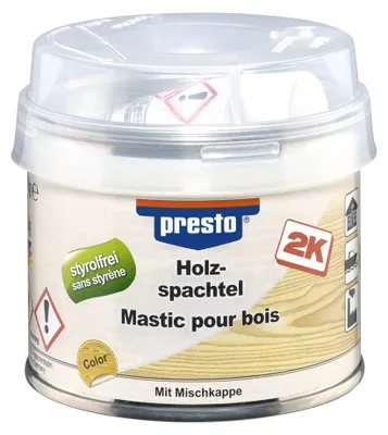 Produktbild von presto Holzspachtel mittelbraun, styrolfrei, 250 g