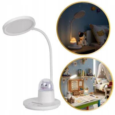 Produktbild von LightLogic LL BINED LED W Schreibtischlampe Weiß Nachtlicht