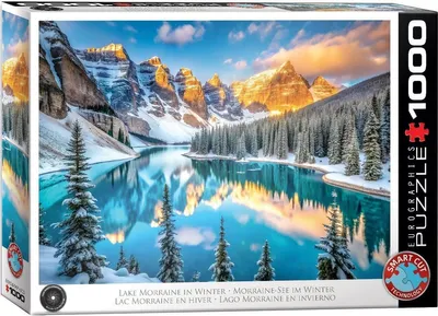 Immagine prodotto di Puzzle 1000 pezzi Eurographics Lago Morraine in Inverno