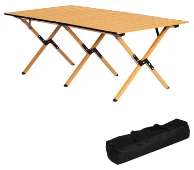 Zdjęcie produktu dla Stolik turystyczny składany 120x60 cm kempingowy z torbą MultiGarden