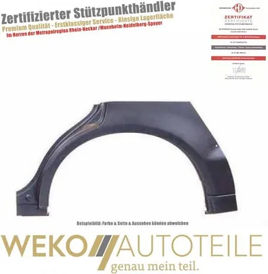 Produktbild von Seitenwand hinten links DIEDERICHS 9836131 für MITSUBISHI
