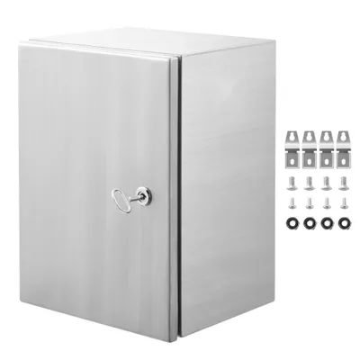 Zdjęcie produktu dla "16" x 12" x 10'' puszka elektryczna ze stali nierdzewnej do montażu na ścianie - IP66"