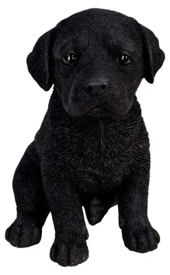 Produktbild von Schwarze Labradorfigur