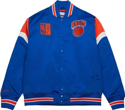 Produktbild von M&N Heavyweight Satin Jacke NBA New York Knicks - XL