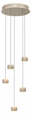 Immagine prodotto di Lampada a sospensione rotonda GEETI Quiberon 30 W, 3000 lm, 3000 K, beige