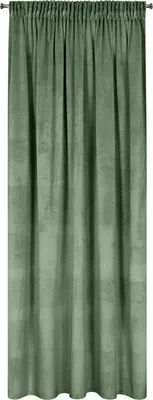 Produktbild von Eurofirany 467986, Durchscheinend, Grün, Einfarbig, Polyester, Aufhängungshaken, 200 g/m²