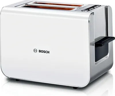 Produktbild von Bosch TAT8611N Toaster 2 Scheibe(n) 860 W Weiß