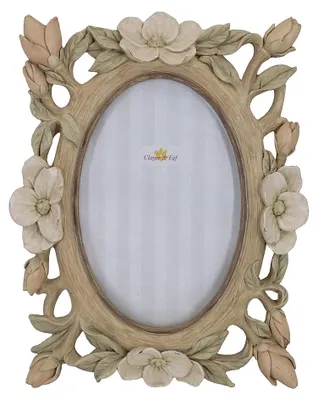 Produktbild von Clayre & Eef Bilderrahmen Beige Kunststoff