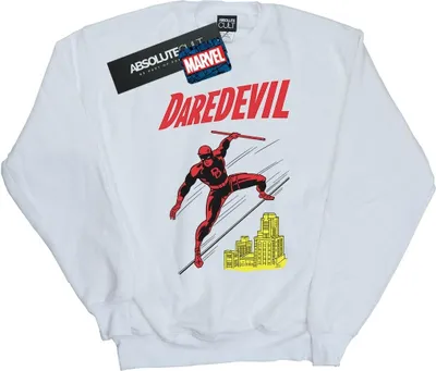 Produktbild von Marvel - "Rooftop" Sweatshirt für Herren BI41130 (XXL) (Weiß)