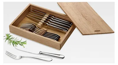 Produktbild von Villeroy und Boch - Oscar Steakbesteck, 12-teilig, für bis zu 6 Personen, Edelstahl, spülmaschinenfest