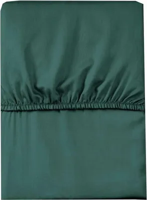 Zdjęcie produktu dla Prześcieradło satynowe zielone 220x200 cm z gumką mikrowłókno