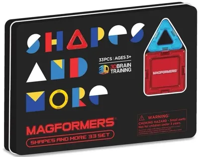 Immagine prodotto di Klocki Shapes&More 33 pezzi - Magformers
