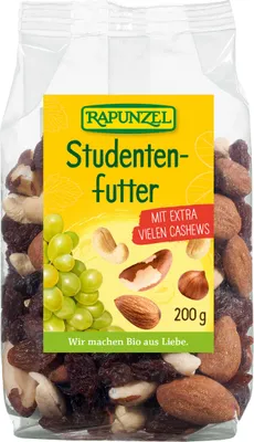 Produktbild von Rapunzel 266530, 200 g, 477 kcal, 10,7 g, 29,5 g