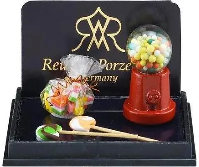 Zdjęcie produktu dla Sweet fun Bubble Gum – miniatura w skali 1:12 do domku dla lalek i dla kolekcjonerów