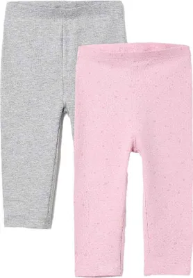 Image de Zippy 3107142901 Leggings gris et rose, 6-9 mois, fille, gris et rose, 6-9 mois