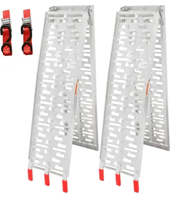 Productafbeelding van Oprijplaat opvouwbaar - Laadrail - Antislip - 226 x 30,5 x 5,5 cm - 680 kg