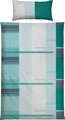 Produktbild von REDBEST Bettwäsche petrol 1x 135x200 cm + 1x 40x80 cm