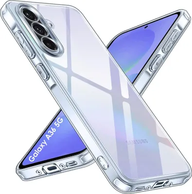 Produktbild von Hülle für Samsung Galaxy A36 5G - Transparent Handyhülle Kratzfest Schutzhülle Ultra Dünn Phonillico®