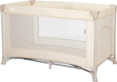 Image de Parc pour bébé à un niveau Lorelli - Torino, Beige
