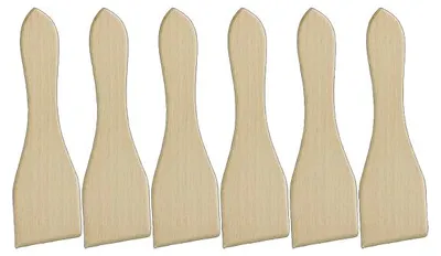 Immagine prodotto di Set di 6 spatole per raclette in legno Metaltex 589703