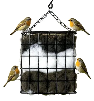 Produktbild von Wiederverwendbare Gartendekoration für Vogelnestmaterial mit Haken