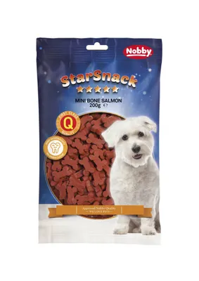 Produktbild von Nobby StarSnack Mini Bones "Salmon" : 200g Inhalt: 200g