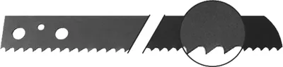 Image de Lame de scie FEIN, longueur 530 mm, pas de denture 6,3 mm, épaisseur 1,5 mm | 63503040003