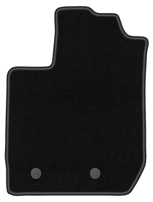 Image de Tapis conducteur en moquette pour Dacia Duster II 4WD 2018- (SUV) – 1 pièce, noir, sur mesure – Wielganizator BASIC
