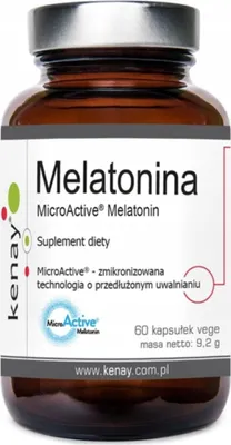 Immagine prodotto di Kenay Melatonina Microattiva 60 Capsule BI3119