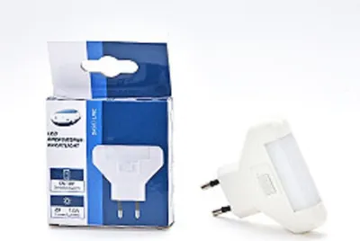 Produktbild von Nachtlicht LED Energiespar 1,0 W mit Schalter, weiß