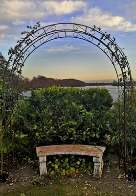 Image de GardenAndPools Arc de roses HOLLANDE RONDE Largeur totale 1,40 m Noir Pergola Arc de roses en métal Colonne de roses Rozenboog Arches de Rose