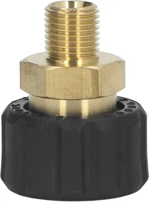 Image de Adaptateur femelle pour orifice femelle de 14 mm – Pièce de rechange pour nettoyeur haute pression M22x1,5 pour filetage G 1/4 vers M22x1,5