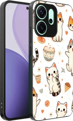 Obrázek produktu pro Vhodné pro Oppo Reno 14 F Pouzdro na telefon s potiskem kočky - Zadní kryt z TPU s motivem kočky - Smartphonics