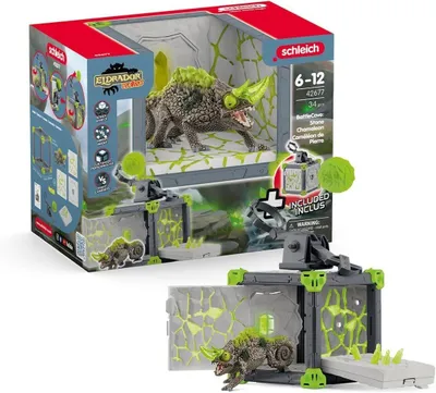 Produktbild von schleich BattleCave Steinchamäleons, Aktion/Abenteuer, Monsters and dragons, BattleCave, 7 Jahr(e), Mehrfarbig, Kunststoff