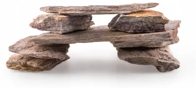 Produktbild von Aquarium Steine, farbiger Schiefer 3 kg, Naturstein Dekoration für Aquascaping, Höhlen und kreative Gestaltung im Süßwasser-Aquarium