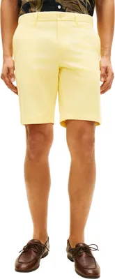 Productafbeelding van Tommy Hilfiger heren chino shorts, model Denton, van katoen met stretch, kleur: geel