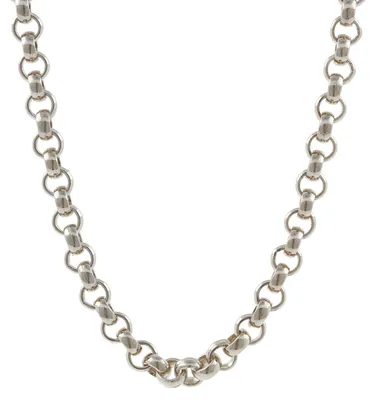 Produktbild von Silberkette Erbskette Länge 55cm - Breite 4,1mm - 925 Silber