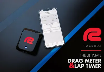 Produktbild von MINI GPS-Messgerät für Fahrzeug-Leistungsmessung, 25 Hz, 10 cm GPS-Genauigkeit, 106g, 20h Akkulaufzeit