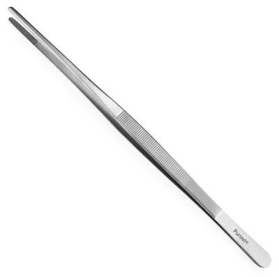 Edelstahl-Pincet 30 cm – Grill- & Kochzange, spülmaschinengeeignet