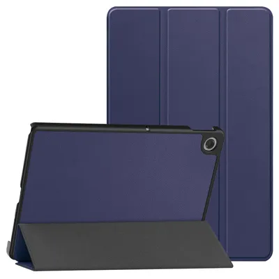 Produktbild von imoshion Trifold Klapphülle Lenovo Tab (2025) - Dunkelblau