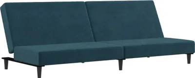 Obrázok produktu pre VidaXL 375731, Modrá, Pena, Plast, Polyester, Drevo, 2000 mm, 1000 mm, 320 mm